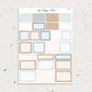 Beach | Weekly Kit | Rose Gold, Silver Foil, or Gold