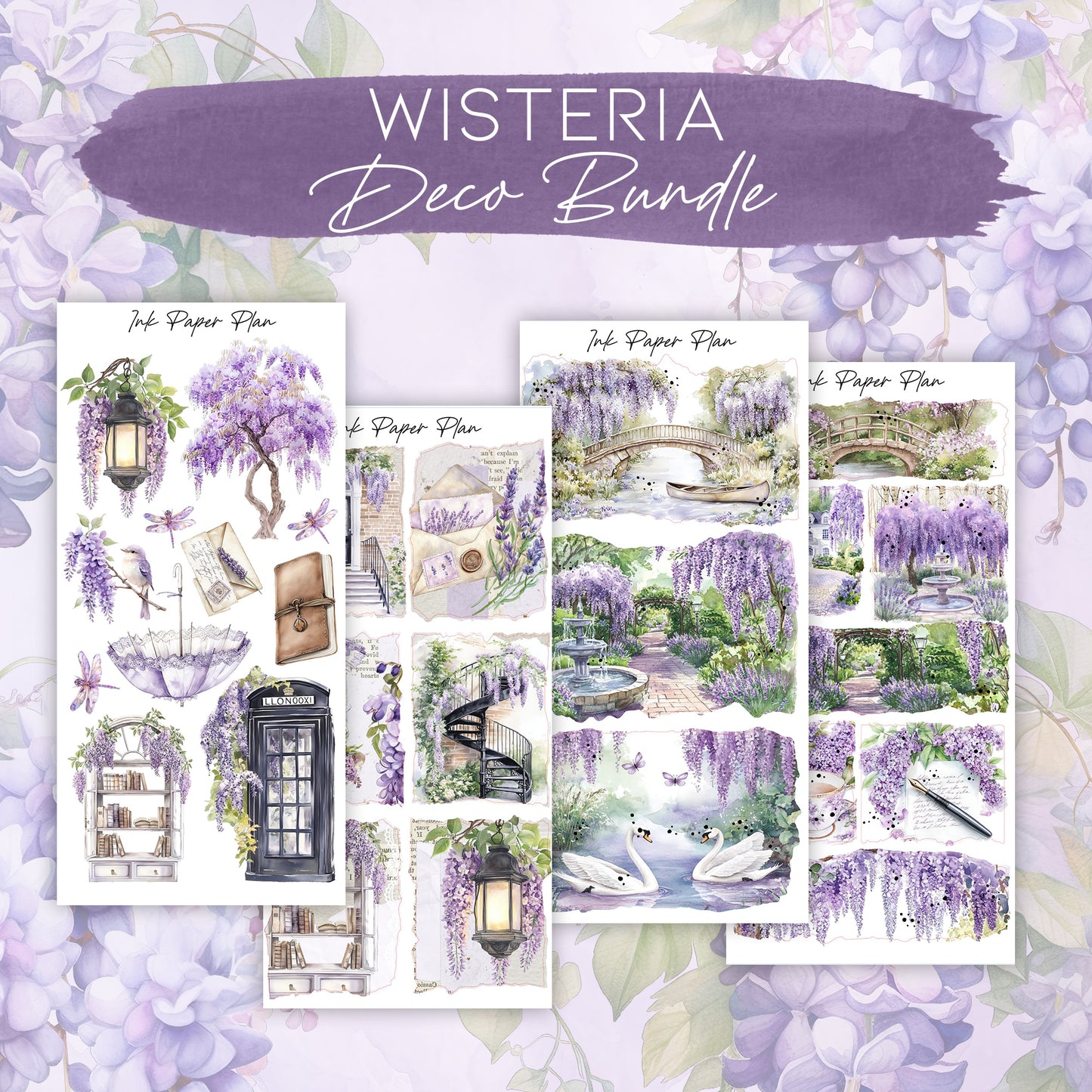 Wisteria  | Journaling Collection | Bundles