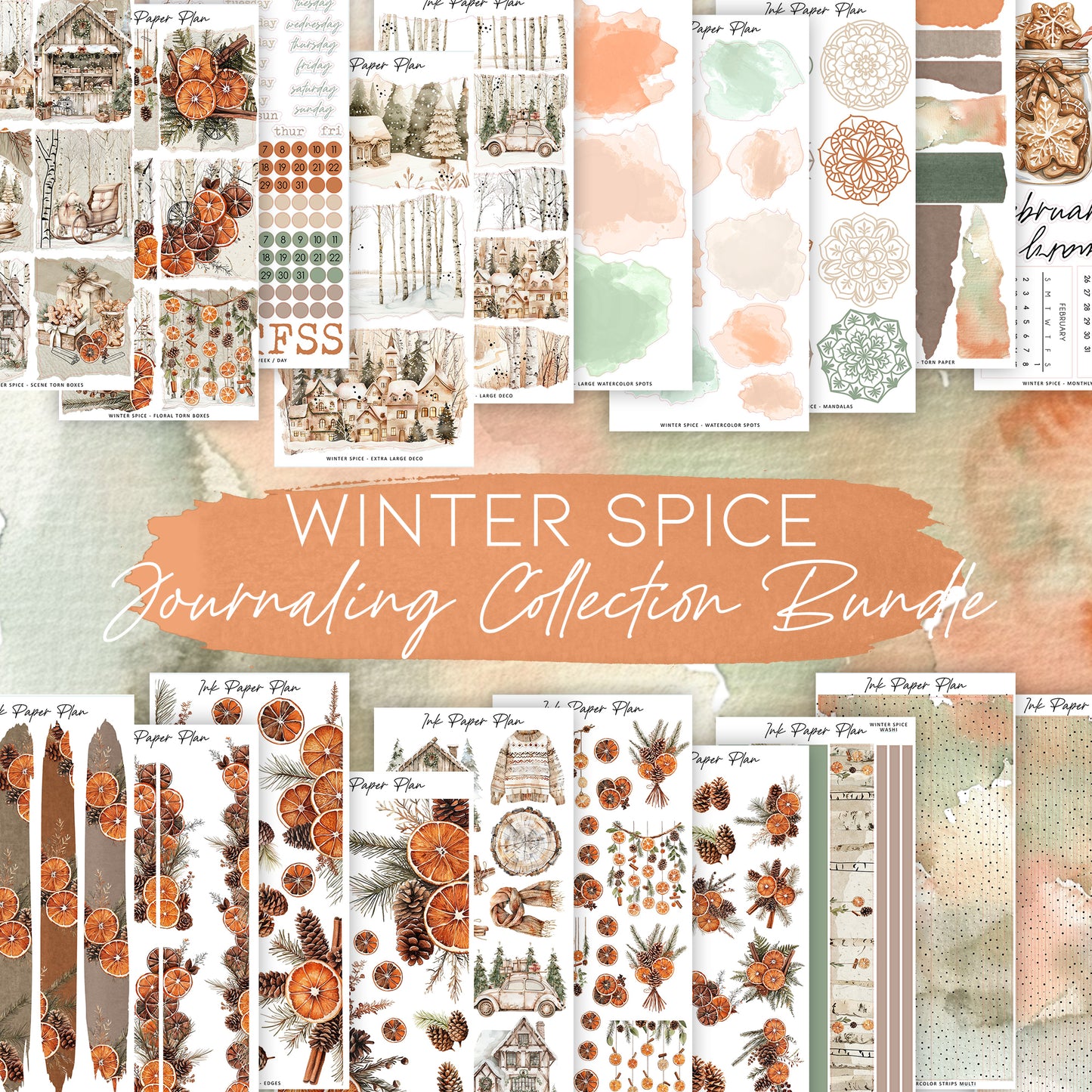 Winter Spice | Journaling Collection | Bundles