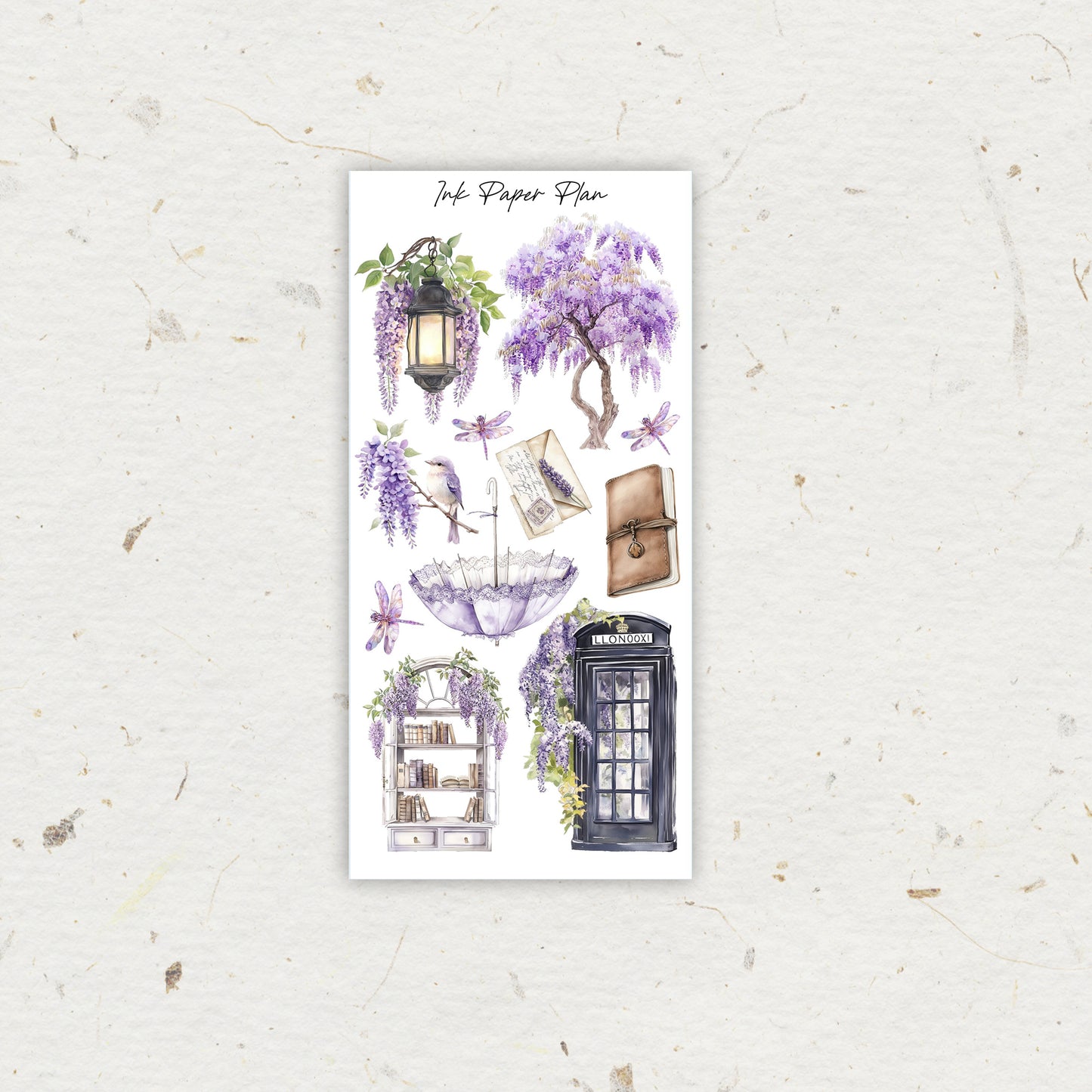 Wisteria  | Journaling Collection | Single Sheets