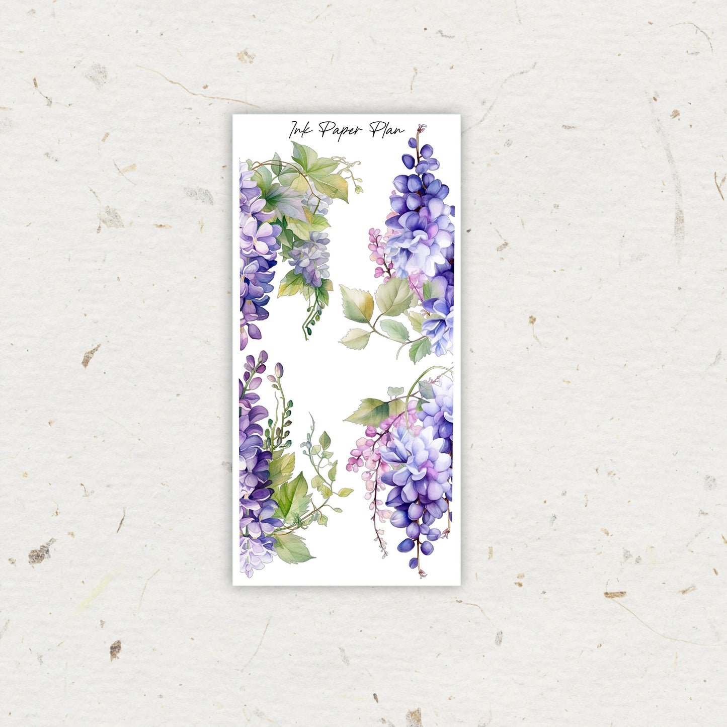 Wisteria  | Journaling Collection | Single Sheets