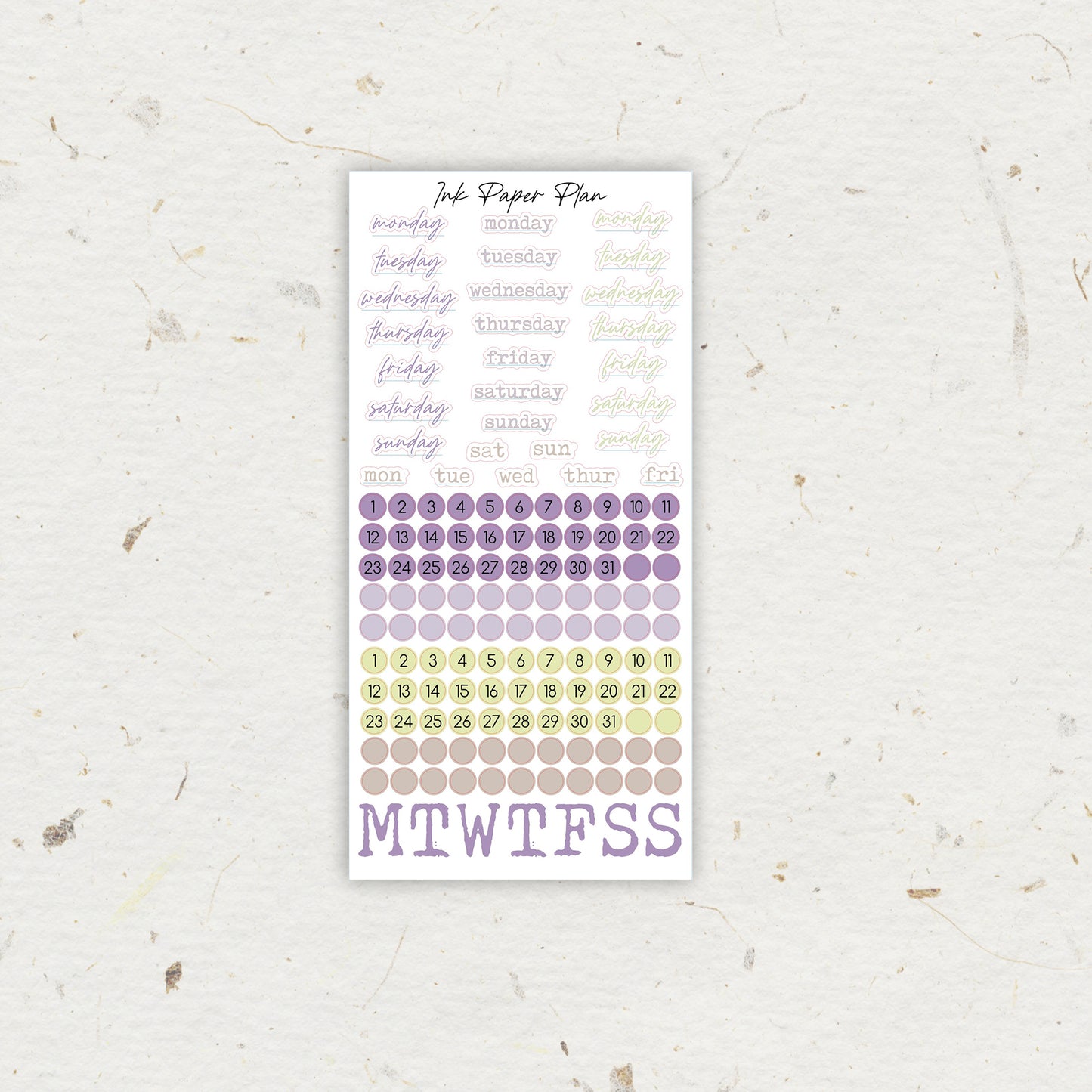 Wisteria  | Journaling Collection | Single Sheets