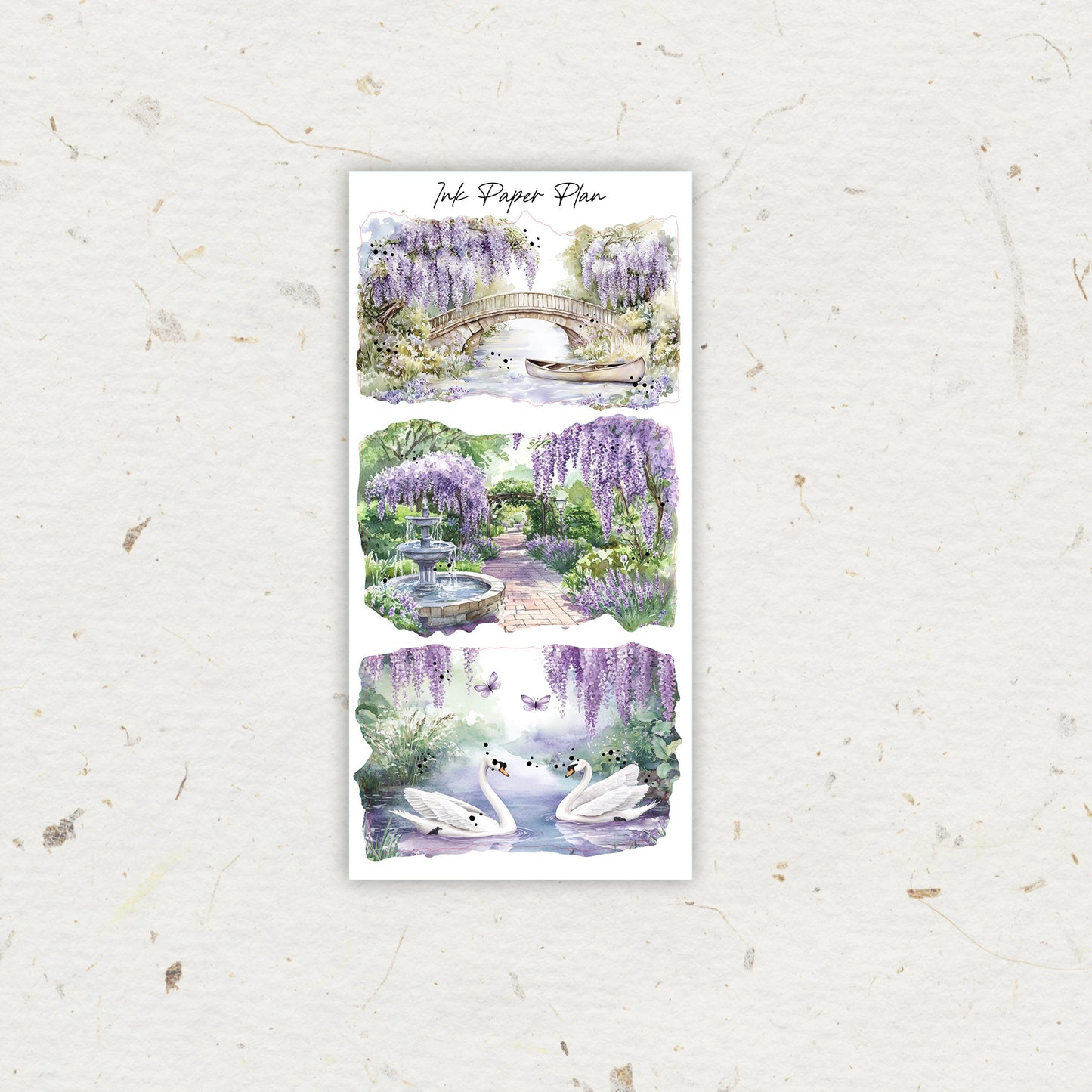 Wisteria  | Journaling Collection | Single Sheets