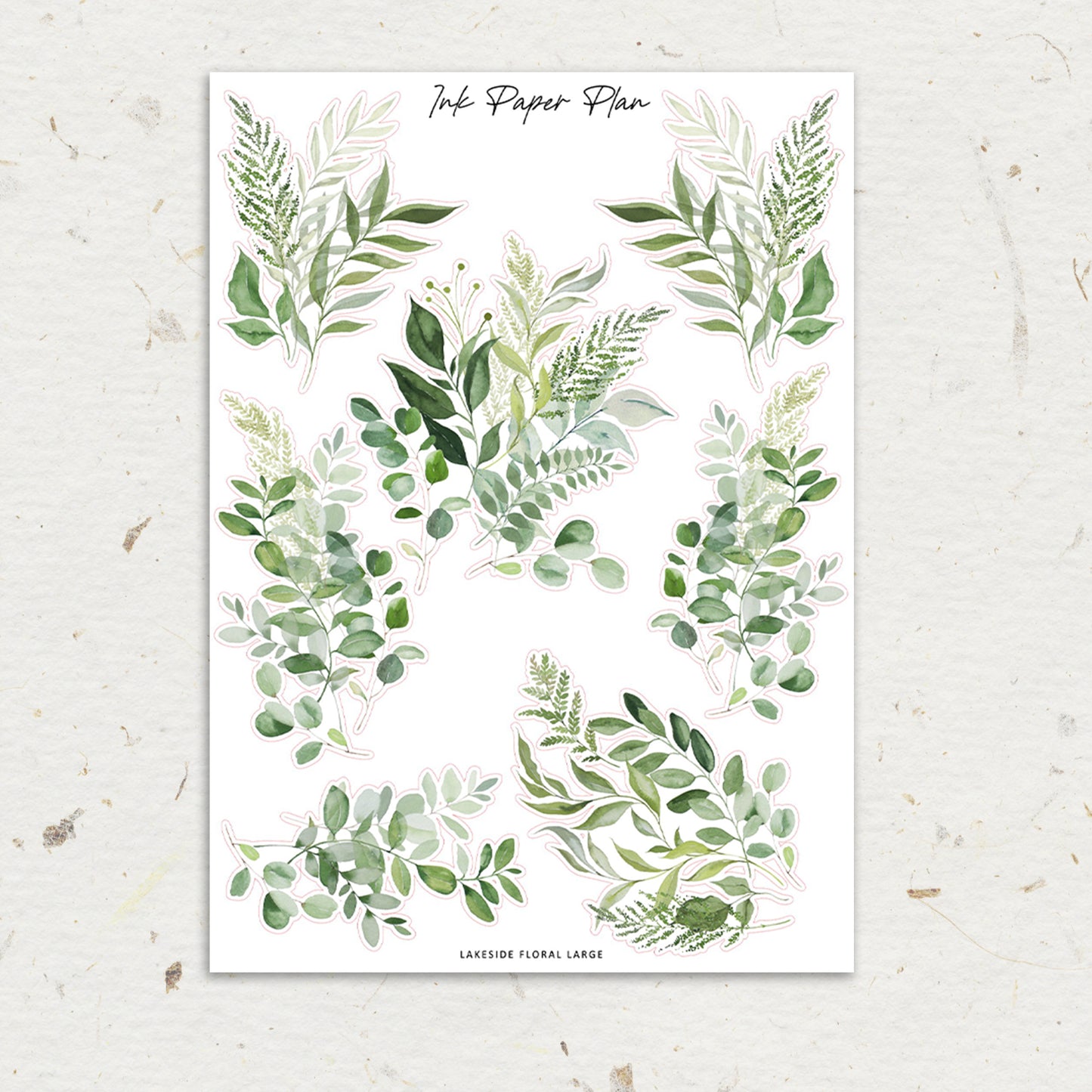 Lakeside | XL Floral Deco Sheet