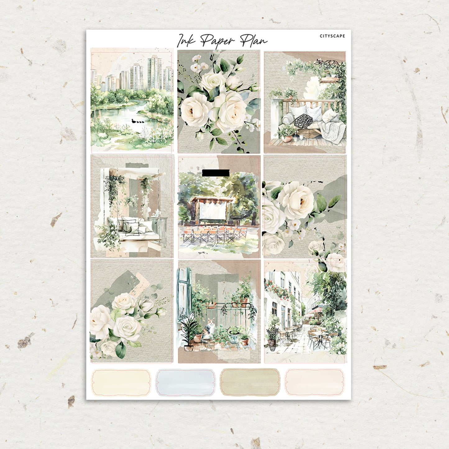 Lakeside | Weekly Kit | Rose Gold, Silver Foil, or Gold