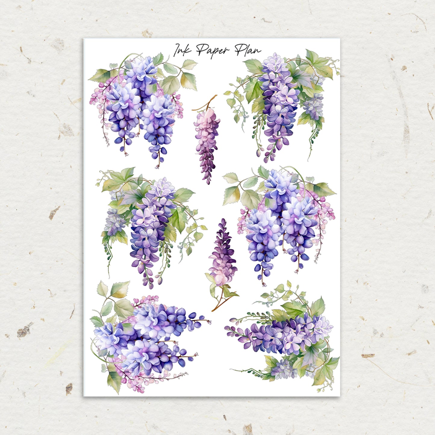 Wisteria  | XL Floral Deco