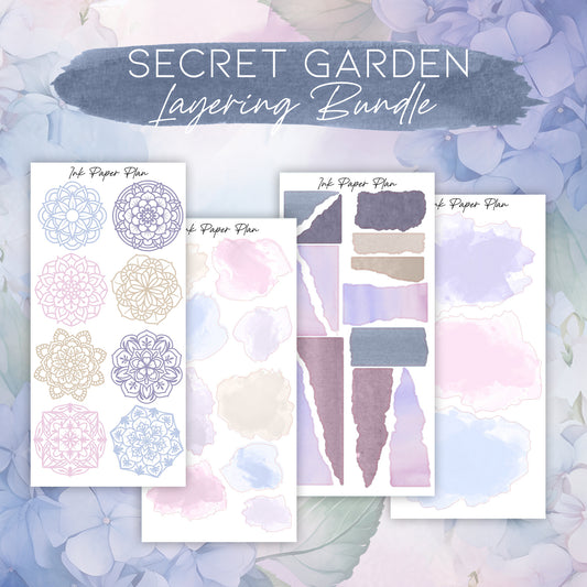 Secret Garden| Journaling Collection | Bundles