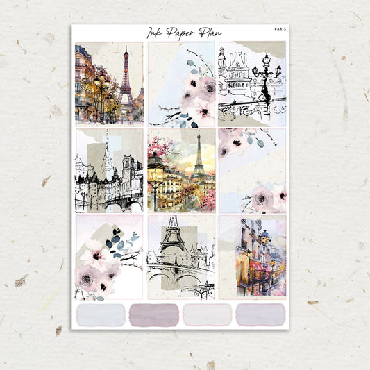 Paris | Weekly Kit | Rose Gold, Silver Foil, or Gold